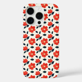 Coque iPhone 16 Pro iphone modèle floral cas téléphone