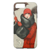 iPhone parisien d'image de mode d'art déco 7/8 cas