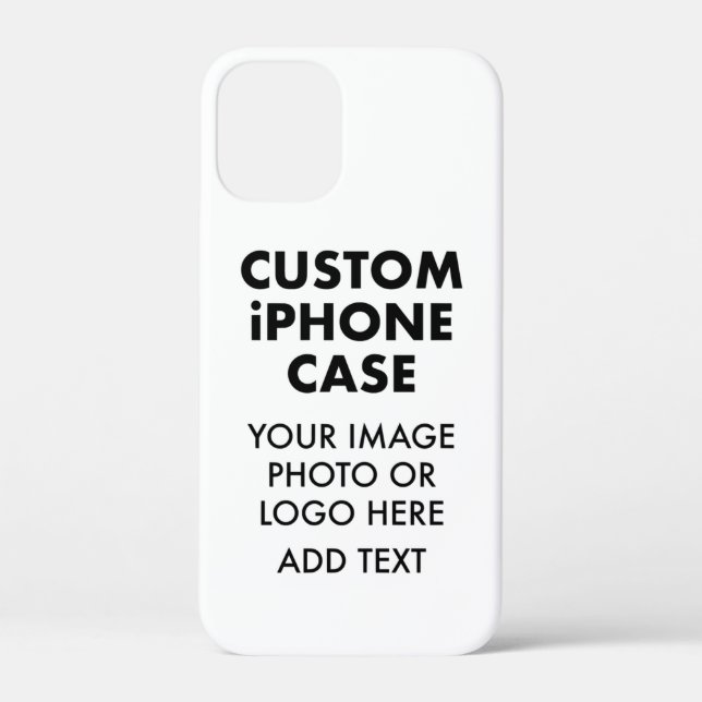 Coques Case-Mate iPhone Iphone personnalisé 12 MINI À PEINE LÀ (Verso)