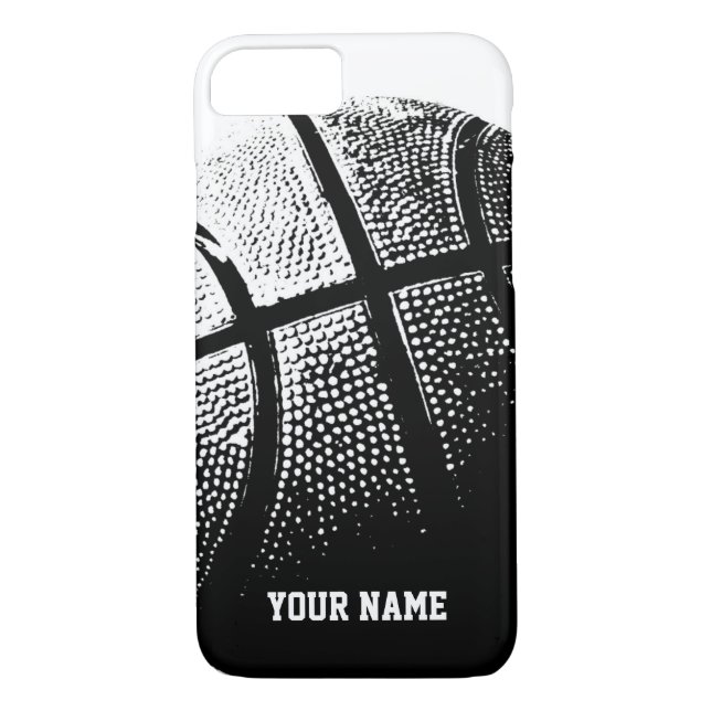 Coques Case-Mate iPhone iPhone personnalisé 7 sports de basket-ball de (Dos)