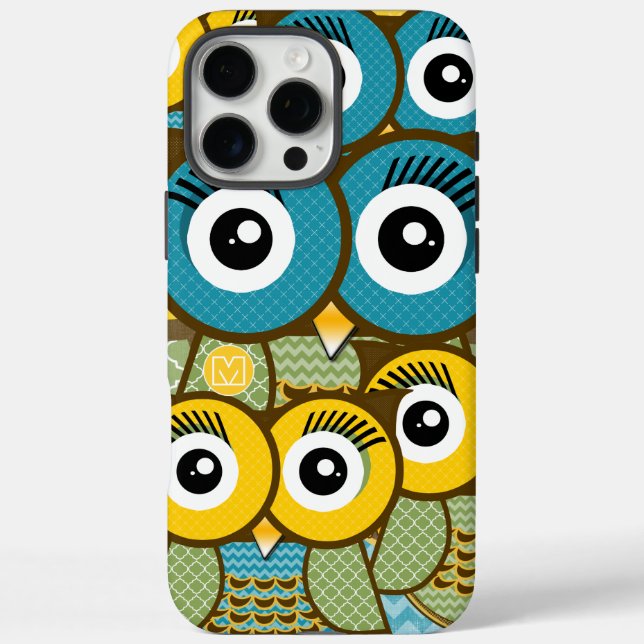 Coques Case-Mate iPhone Iphone personnalisé Cute Owl Art 5 (Verso)
