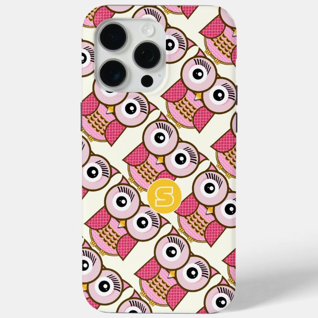 Coques Case-Mate iPhone Iphone personnalisé Cute Owl Art 5 (Verso)
