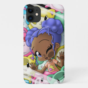 Case-Mate iPhone Case iPhone pour filles et chats afro-américains