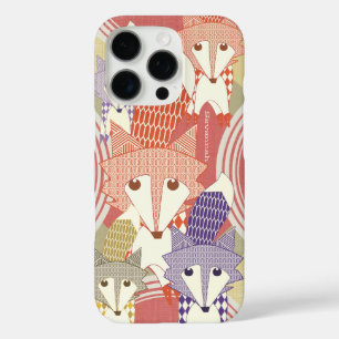 Coque iPhone 16 Pro Iphone Retro Fox Art Retro 5 personnalisé