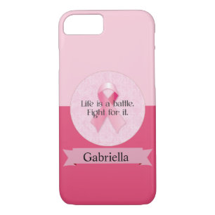 Case-Mate iPhone Case iPhone rose de cancer du sein 7 cas