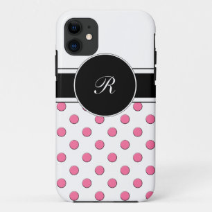 Coque Case-Mate iPhone iPhone rose de monogramme 5 cas
