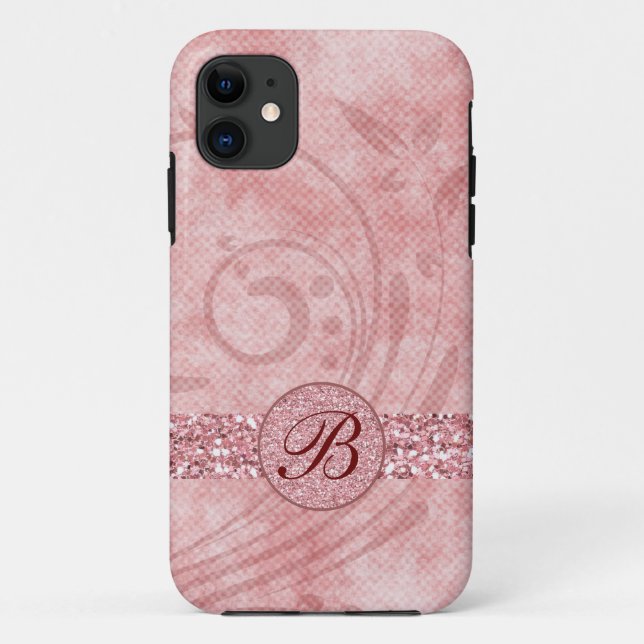 Coques Case-Mate iPhone iPhone rose de parties scintillantes 5 cas (Dos)