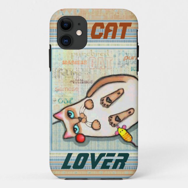 Coques Case-Mate iPhone iPhone siamois 5 de Coque-Compagnon d'amoureux des (Dos)