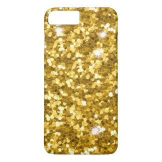 Coques Pour iPhone iPhone X/8/7 de parties scintillantes d'or plus à