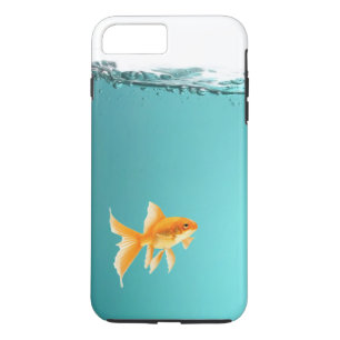 Coque iPhone 8 Plus/7 Plus iPhone X/8/7 de poisson rouge plus le cas dur
