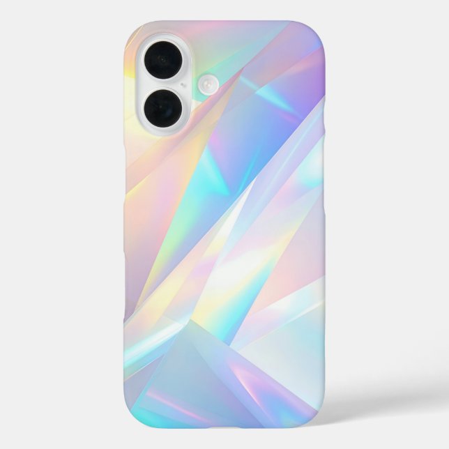 Coques Case-Mate iPhone Iridescent Crystal Prism Holographic Design (Verso)