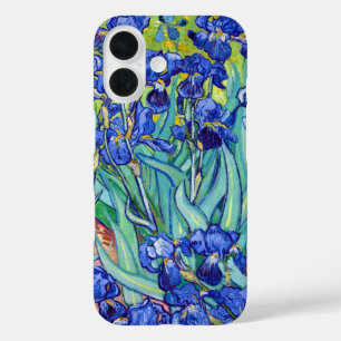 Coque Pour iPhone 16 Irises de Vincent Van Gogh art de peinture vibrant
