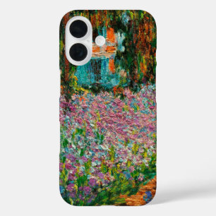 Coques iPhone 16 Irises Monet Garden Fleurs Giverny