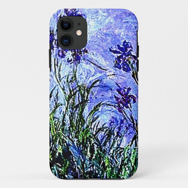 Coques Case-Mate iPhone Irises par Claude Monet (Dos)