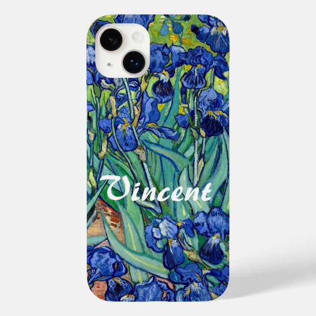 Coques Case-Mate iPhone Irises Vincent van Gogh Flower Peinture Art (Verso)