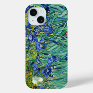 Coque Pour iPhone 15 Irises Vincent van Gogh Flower Peinture Art