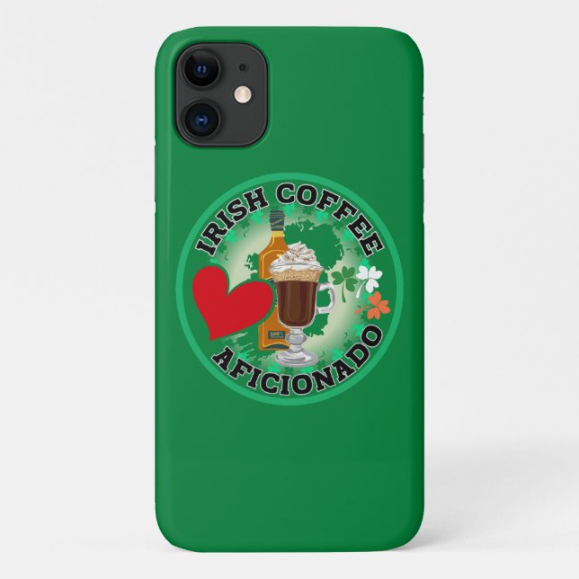 Coques Case-Mate iPhone Irish Coffee Aficionado (Dos)