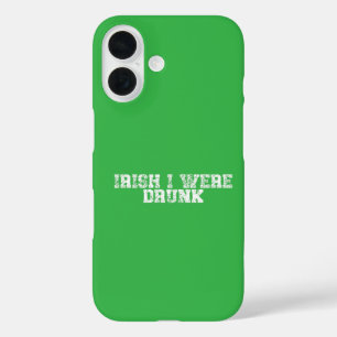 Coque Pour iPhone 16 Irlandais, J'Étais Drunk