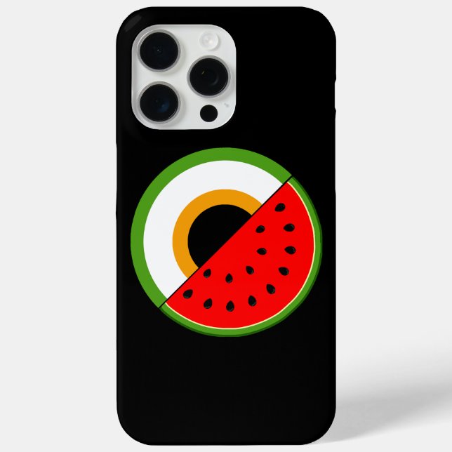 Coques Case-Mate iPhone IRLANDE AVEC PALESTINE - Watermelon (Verso)