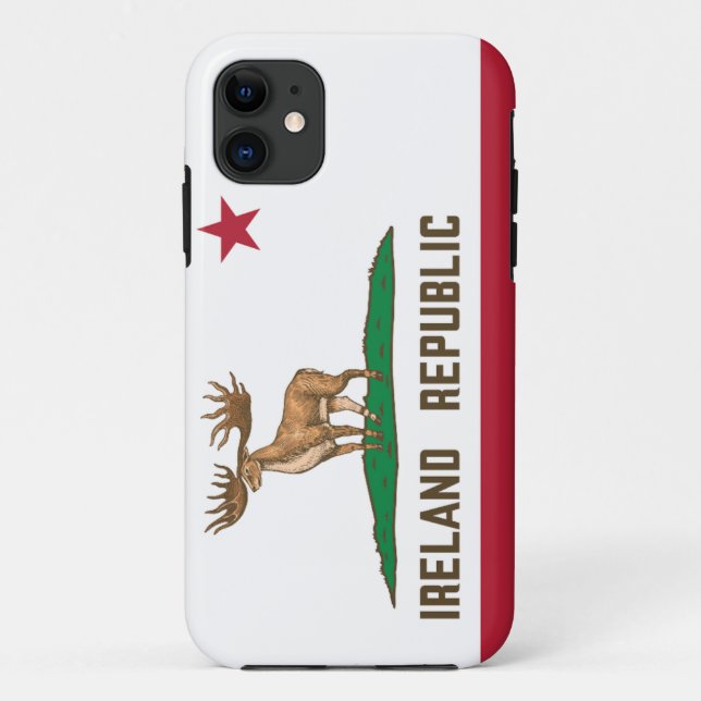 Coques Case-Mate iPhone Irlande République Irish Elk Drapeau géant Cerf (Dos)