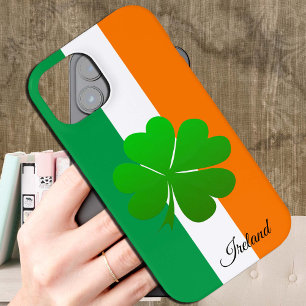 Coque Case-Mate iPhone Irlande & Shamrock, Drapeau irlandais mode / sport