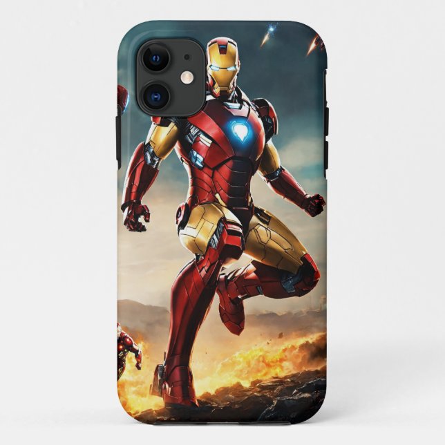 Coques Case-Mate iPhone Ironman : Libérez Votre Style Superhero Intérieur (Dos)