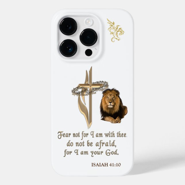 COQUES Case-Mate iPhone ISAIAH 41:10 (Verso)