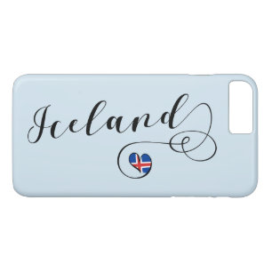 Coque iPhone 7 Plus Islandais Cellule cardiaque, Islande