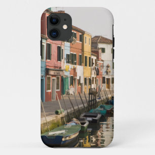 Coque Case-Mate Pour iPhone Italie, Burano. Maisons colorées d'une
