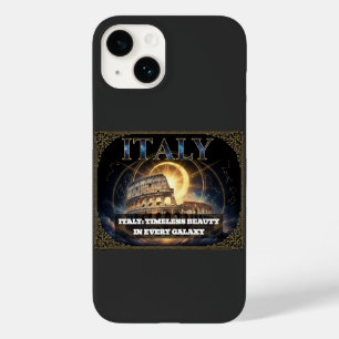 Coque Case-Mate iPhone Italie cosmique Colisée romain Art céleste