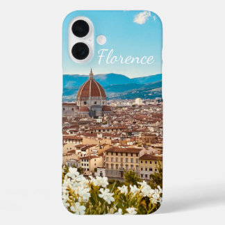 Coque Pour iPhone 16 Plus Italie customisée Florence Photographie