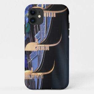 Coques Pour iPhone Italie, Vénétie, Venise. Rangée de gondoles.