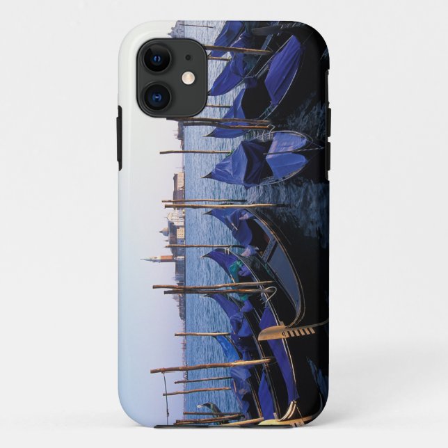 Coques Case-Mate iPhone Italie, Vénétie, Venise, Rangée de gondoles et San (Dos)