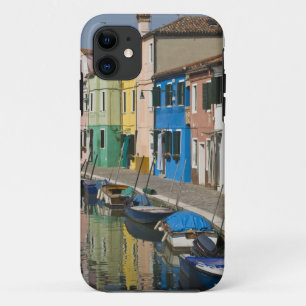 Coque Case-Mate iPhone Italie, Venise, Burano. Maisons multicolores le lo