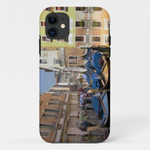 Coques Pour iPhone Italie, Venise, gondoles amarrées le long d'un can