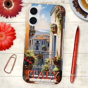 Coque Pour iPhone 16 Italie Vue depuis un balcon italien
