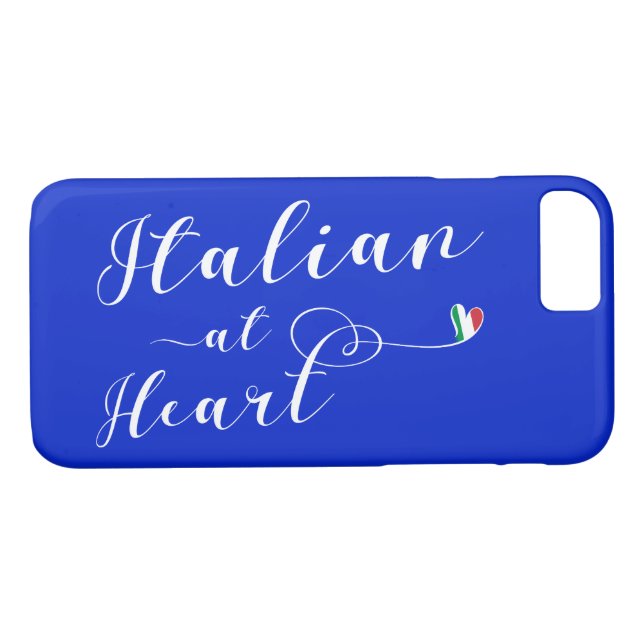 Coques Case-Mate iPhone Italien Au Coeur, Italie (Dos (Horizontal))