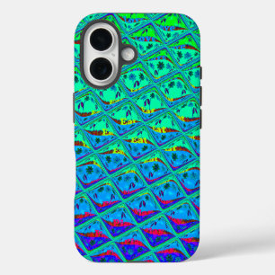 Coques iPhone 16 Italien bleu sirène Motif Art Imprimer