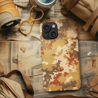 Italien Camo Desert Brown unique Motif de fret