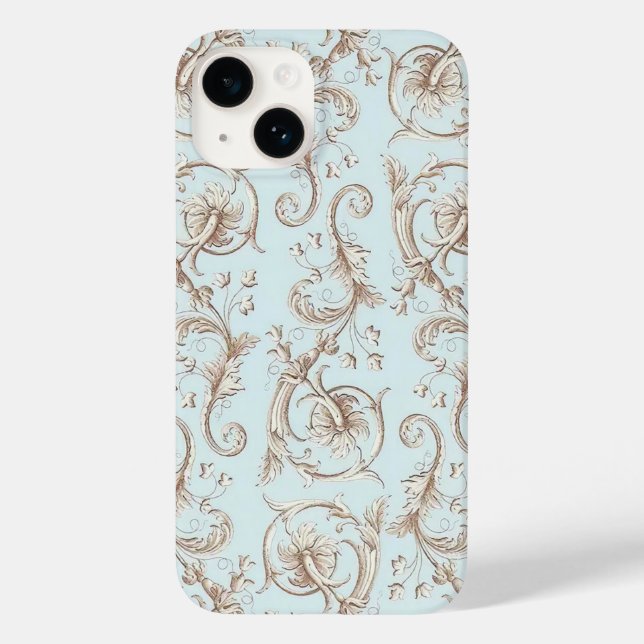 Coques Case-Mate iPhone Italien Florentine Plats Motif (Verso)