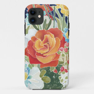 Coque iPhone 11 IV floral de minuit