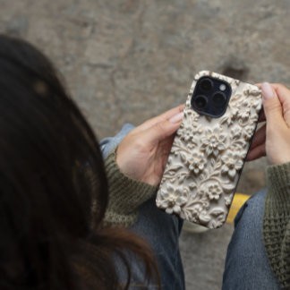 Coque iPhone 16 Pro Ivory Bloom