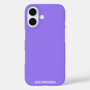 Coque Pour iPhone 16 Jacaranda purple color