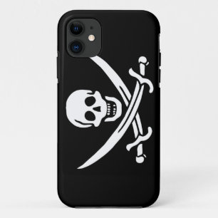 Coque Case-Mate iPhone Jack Rackham; drapeau Jolly roger; pirate