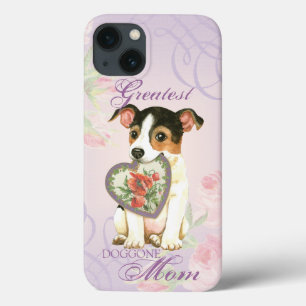 Case-Mate iPhone Case Jack Russell Terrier Heart Maman