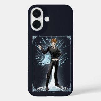 Coque Pour iPhone 16 Jack Russell Terrier Patronus d'Anime Ron Weasley