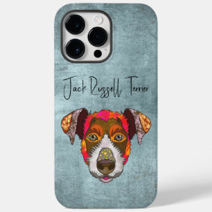 Coque Case-Mate iPhone Jack Russell Terrier Visage laid