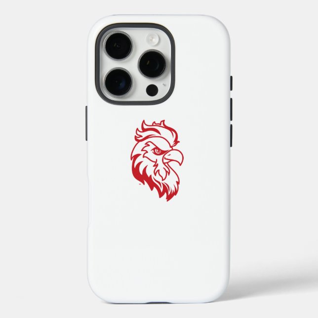 Coques Case-Mate iPhone Jacksonville State University Gamecocks Red Eagle (Verso)