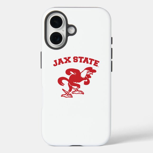Coques Case-Mate iPhone Jacksonville State University JAX State Gamecocks (Verso)