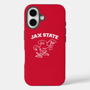 Coque Pour iPhone 16 Jacksonville State University JAX State Gamecocks